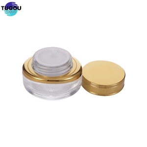 Trong Kho bán buôn Rose Gold mỹ phẩm sang trọng bao bì Bộ thủy tinh rỗng rõ ràng cho chăm sóc da <span class=keywords><strong>container</strong></span> <span class=keywords><strong>Radian</strong></span> chai và Jar Bộ - Product Image 3