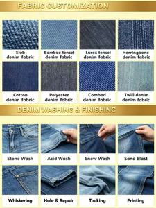 Jeans in denim lavato stile americano con fodera in pile, <span class=keywords><strong>a</strong></span> gamba larga, da donna, invernali, <span class=keywords><strong>a</strong></span> <span class=keywords><strong>vita</strong></span> <span class=keywords><strong>bassa</strong></span>, vestibilità ampia, effetto snellente, affusolati, lunghi fino al pavimento - Product Image 6