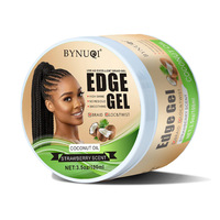 Cross-Border Control Hair Wax Sideburns Gloss Gel Crème coiffante blanche facile à appliquer pour extensions de cheveux cassés
