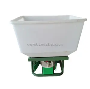 Farm machinery high efficiency tractor 3 point plastic bucket fertilizer spreader for sale