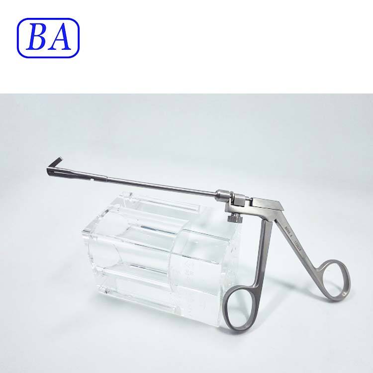 Surgical 360 Degree Rotatable Back Biting Rongeur for ENT