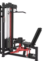 Machine commerciale unisexe d'entraîneur de forme physique de 5 stations équipement multifonctionnel de gymnase pour l'exercice