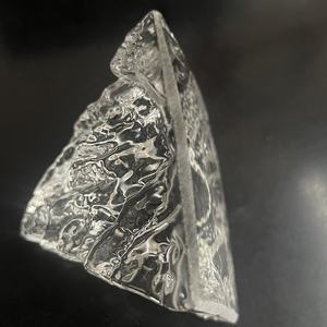 Cristal pulido montaña pirámide volcán Snowberg Torre vidrio para Decoración de mesa y regalo - Product Image 2