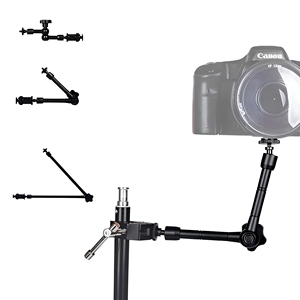 Brazo Mágico en Oferta, Soporte Articulado Metálico de 7 Pulgadas con Super <span class=keywords><strong>Clamp</strong></span> para Cámara DSLR, Accesorio de Fotografía para Estudio Fotográfico - Product Image 5