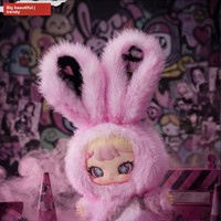 Vente en gros BabyThree Genuine Rebaby Runaway Sweetheart Plush Blind Box Escape Plan Cute Pendant Keychain Trendy Collectible Toy