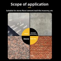 Lame de scie multifonction JOWIN en forme de V, épaissie, revêtement diamanté CrN, pour meuleuse d'angle, rainurage/éclatement de sols en béton et pierre