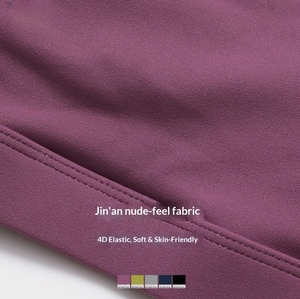 Completo Yoga 3 Pezzi Stile Europeo-Americano, Aderente, Solido, Effetto Seconda Pelle, Asciugatura Rapida, Vita Alta Elastica, Autunno Inverno - Product Image 4