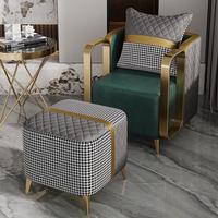 Canapé individuel de luxe nordique, style design moderne pour chambre, bureau, hôtels, zone de réception, salon, durable
