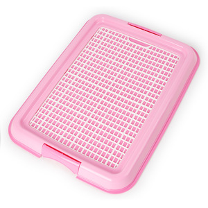 Wholesale Plastic Doggie Indoor Pet Potty Tray Park Corner Dog Toilet Dog Wee Pee Pads Tray Toilet for Dog - Product Image 5