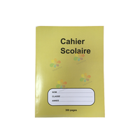 Vente en gros 96pgs cahiers d'exercices personnalisés pour étudiants-cahiers scolaires avec logo imprimé/service OEM d'illustration