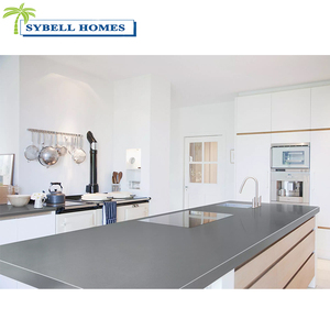 Mặt Bàn Nhà Bếp Xi Măng Thạch Anh Màu Xám Đá Nhân Tạo Mặt Bàn Bê Tông Đánh Bóng - Product Image 4