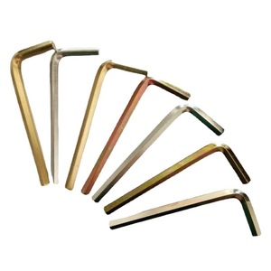 Juego de Llaves Hexagonales Métricas de Acero 45, Recubiertas de Zinc Blanco, de Una Sola Punta, Grado Industrial - Product Image 4