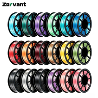 Filament plastique pour imprimante 3D Zorvant 1 kg PETG 1,75 mm, couleur pastel spéciale, certifié RoHS REACH, pour modélisme DIY et impression industrielle
