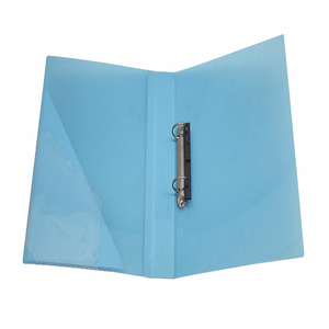 Carpeta de anillas 2-D de tamaño B5, bolsillo para archivos, cierre de plástico A4 PP para uso en la oficina para organizar documentos y archivos - Product Image 2