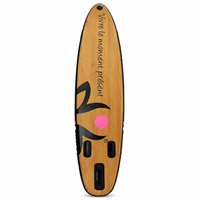 En stock, SUP écologique, durable, en PVC recyclé de qualité marine, double couche, stable, planche à pagaie gonflable de tourisme