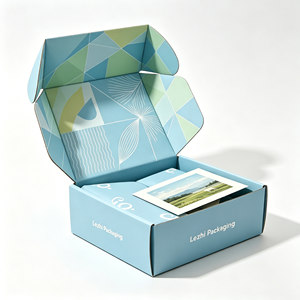 Boîtes d'expédition et d'emballage de luxe en carton ondulé pour sous-vêtements, t-shirts et vêtements, avec logo personnalisé - Product Image 4
