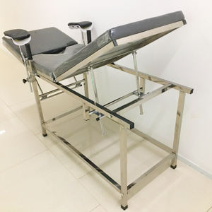 Больничное оборудование, стол для медицинского труда, гинекологическое обследование, нержавеющая сталь, Акушерская Гинекологическая ручная доставка, цена - Product Image 5