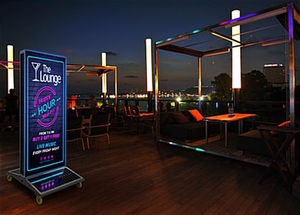 China Factory of Street Furniture Aluminum Frame Outdoor Waterproof Double Sided Advertising <b>Lamp</b> Light <b>Pole</b> Light Box - Product Image 6