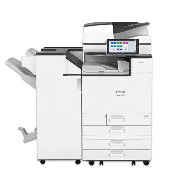 रिको IMC3000 4500 C6000 के लिए रंगीन कागज के लिए आधिकारिक आपूर्ति फोटोकॉपियर मल्टीफंक्शनल डिजिटल प्रिंटर मशीन