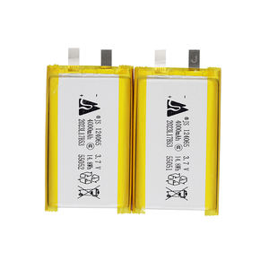 התאמה אישית <span class=keywords><strong>3.7v</strong></span> 4000mah 124065 שקית סוללה נטענת li-פולימר עם עיצוב מקרה רך גודל מותאם אישית - Product Image 1