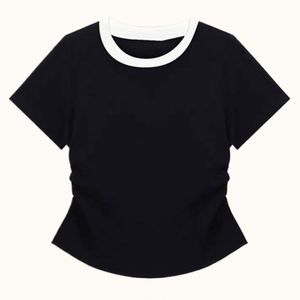 Camisetas de Verano 2025, Color Block, Corte Ajustado, Tejido Ecológico, Transpirable, de Alta Calidad, Estilo Vintage, Personalizables - Product Image 4