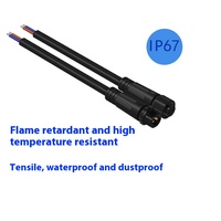 Connecteurs de câbles circulaires étanches en cuivre FPC M8-M16 (2-5 broches mâle/femelle) pour éclairage LED extérieur, pompes à eau et surveillance