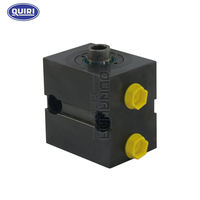 Support de fixation pour cylindre de serrage à levier/rotatif français QUIRI BL25/LS25/LL25 avec garantie d'un an, dimensions 50x30x20cm