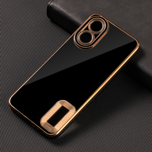 Sang Trọng Tempered Glass Mạ Trường Hợp Đối Với Samsung S21 Siêu S22 Cộng Với Mềm Khung Máy Ảnh Ống Kính Bảo Vệ Điện Thoại Bìa Cho <span class=keywords><strong>Galaxy</strong></span> S21 - Product Image 2