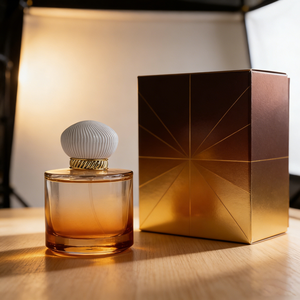 ขวดน้ำหอมแก้วสีอำพันทรงกลมแบบกำหนดเองสุดหรู ขนาด <span class=keywords><strong>30</strong></span> มล. 50 มล. 100 มล. พร้อมหัวฉีดพ่นละอองและกล่อง - Product Image 5