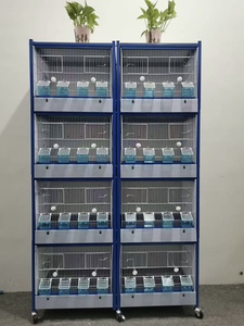 Sıcak toptan dörtlü ekleme kuş kafesi-108*35*178.5cm büyük papağan kafesi-pet kuş kafesi-genişletilebilir ekleme tasarımı - Product Image 3