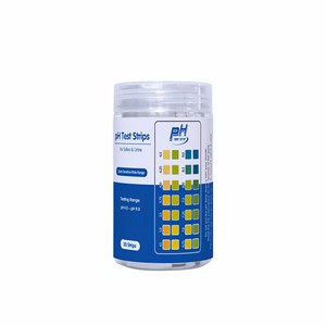 Tiras reactivas de pH Wancheng Bio 4.5-9.0, 30 tiras para saliva y orina - Product Image 1