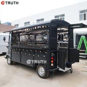 Camion de restauration extérieur vintage électrique <span class=keywords><strong>pour</strong></span> café, glaces et hot-dogs – Remorque rétro alimentée électriquement - Product Image 5