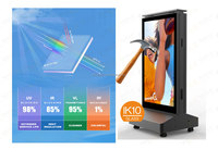 Pantalla Publicitaria Portátil de Alta Calidad con Batería de 43 y 55 Pulgadas, Precio de Fábrica