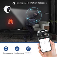 Mini caméra 1080P de sécurité avec enregistrement audio et vidéo sur carte TF, petite taille avec connexion Wi-Fi pour caméra CCTV sans fil YSX Mini