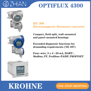 เครื่องวัดอัตราการไหลแบบแม่เหล็กไฟฟ้า KROHNE รุ่น OPTIFLUX4300 - Product Image 6
