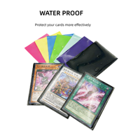 Protège-cartes de jeu de taille standard en gros, mat coloré, 66x91mm