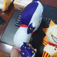 Nouveau 25cm Sun Doll Sundrop Fnaf Moondrop Clown Doll Plush Toy Doll