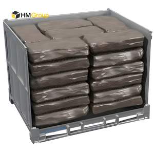 कार्यशाला भंडारण समाधान के लिए औद्योगिक विशाल भारी शुल्क धातु स्टैकयोग्य बिन - Product Image 5