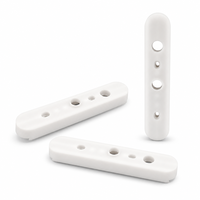Plaque de protection de loquet de porte blanche imprimée en 3D sur mesure, prototype OEM, accessoire de quincaillerie de porte