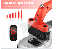 Machine vibrante de tuile de ventouse Machine de nivellement de vibrateur de tuile de Lithium portatif sans fil de 21V