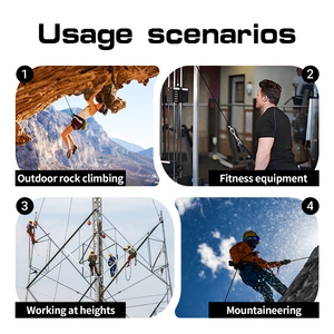 Moschettone a Molla Standard in Acciaio Inossidabile Antiruggine, Gancio di Sicurezza Multiuso per Attrezzatura da Pesca e Attività all'Aperto - Product Image 2