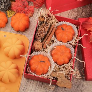 Molde para Pastel de Halloween con Forma de Calabaza de 6 Cavidades, Antiadherente de Platino LFGB, Libre de BPA, Moldes de Silicona para Pastel de Mousse - Product Image 3