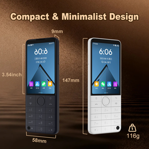 Téléphone portable QIN F22 Pro 4G, 4/6 Go + 64 Go, 2150 mAh, Android 12, LTE mondial, simple SIM, clavier et écran tactile - Product Image 2