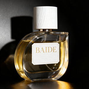 Botella de Perfume de Vidrio Vacía Personalizada de Fábrica, con Pulverizador y Tapa de Madera, 30ml 50ml 75ml 100ml - Product Image 4