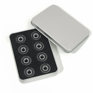 JIESEN-Patins à roulettes à double rangée en fibre de carbone, roulement à quatre roues, double bascule, grande vitesse, 50 km/h, 608 - Product Image 6