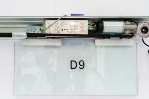 Deper kính tự động cửa trượt nhà điều hành với cảm biến cho siêu thị khách sạn ngân hàng văn phòng với dunker động cơ - Product Image 5