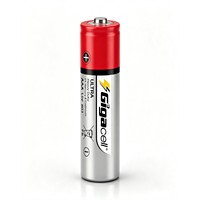 Pila Seca Ultra Resistente de 1.5 Voltios AAA R03 UM-4 de Fábrica China con Cubierta de Aluminio para Control Remoto de Ratón Inalámbrico