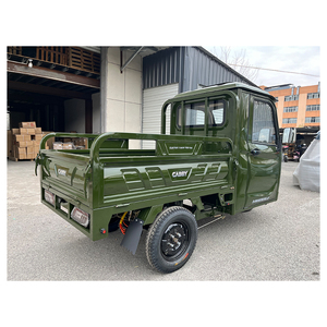 Triciclo de 3 ruedas Cubierta de refugio de triciclo de carga espaciosa Rendimiento robusto para entrega de alimentos - Product Image 3