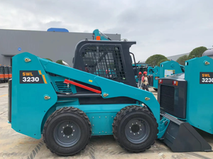 Track <span class=keywords><strong>Loader</strong></span> kompak Swl4538 <span class=keywords><strong>Bale</strong></span> Hugger tombak pengait garpu ember Tiller redder Mulcher tombak plat pemadat beban - Product Image 4