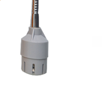 Detector de gas combustible portátil con alarma de sonido y luz, rango de 0-1000ppm, Exia IIC T3 Ga, 1 unidad